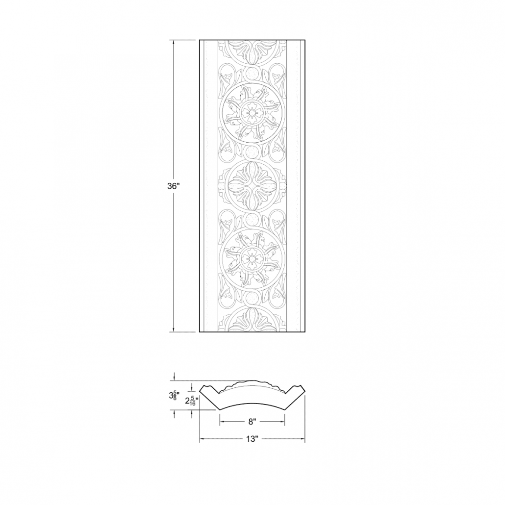 Molding & Banding - Concrete Designs Inc.