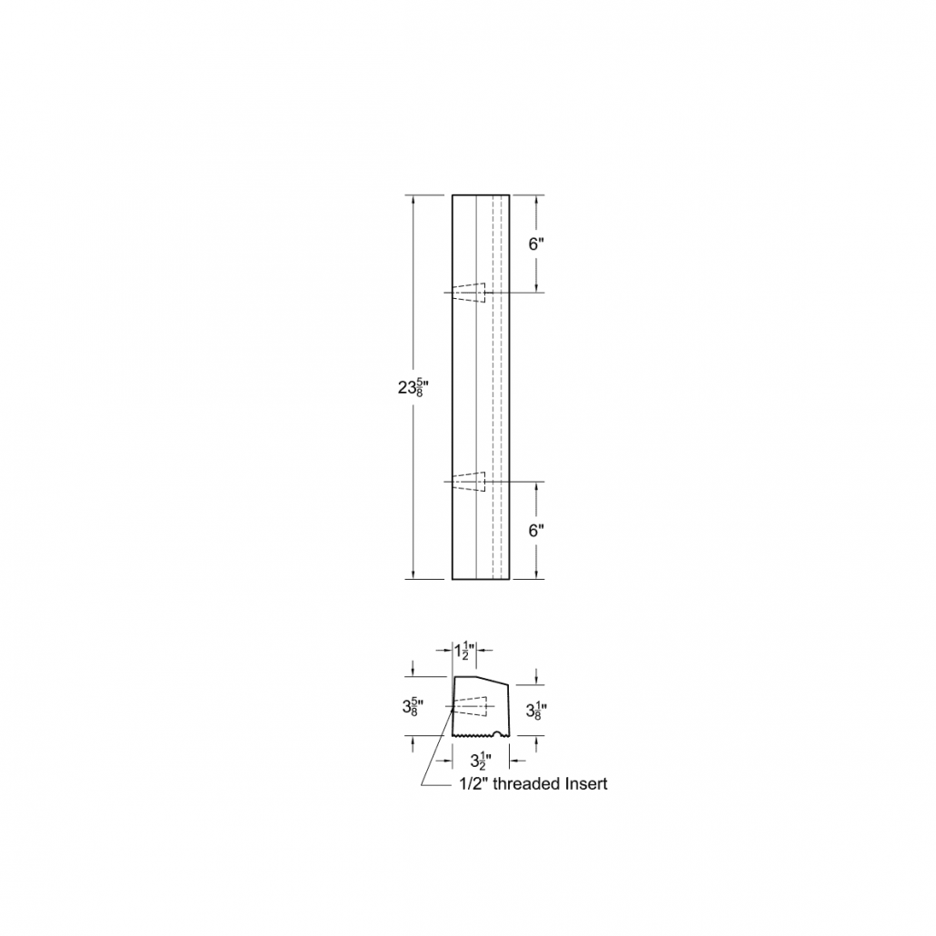 SI 146 S 3-1/2*23-5/8 dp tist 1/2