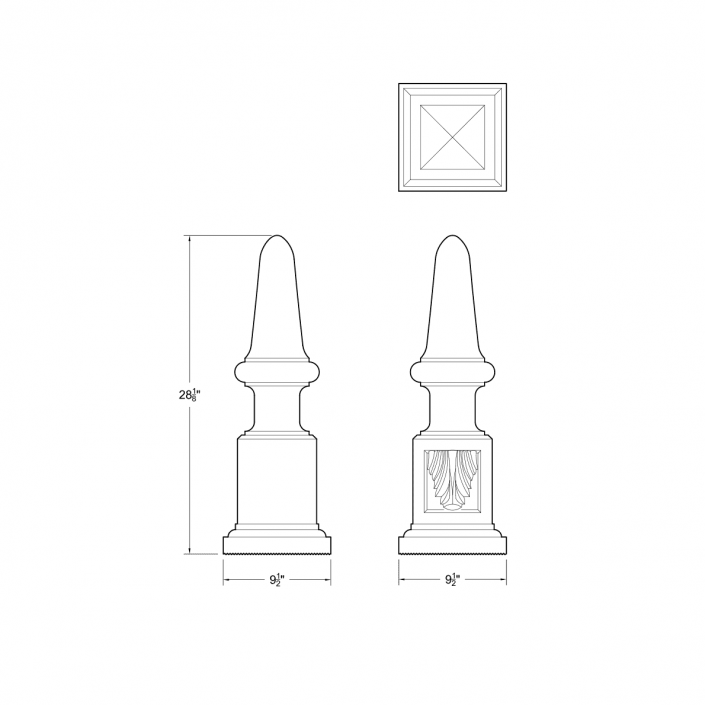 Finials Archives Concrete Designs Inc.