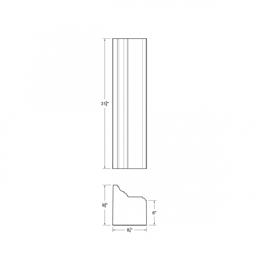 M20 23 S 31-5/8x6 - Concrete Designs Inc.